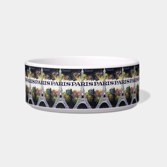 Paris: Poster Pet Bowl (Front)