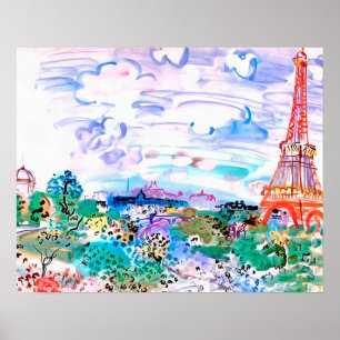 Paris Raoul Dufy Poster