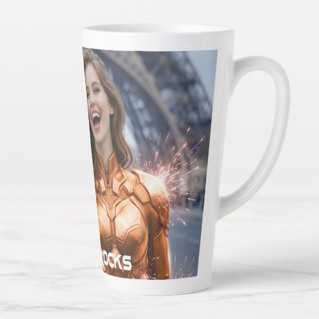 PARIS ROCKS LATTE MUG (Right)