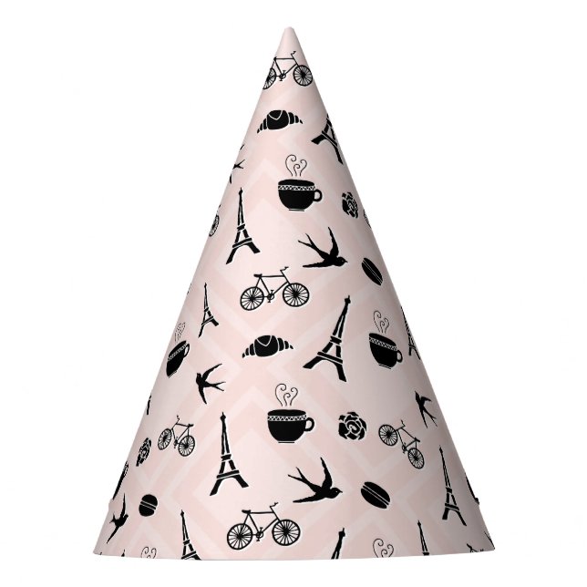 Paris Romance Party Hat (Front)