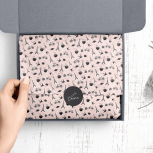 Paris Romance Patterned Tissue Paper