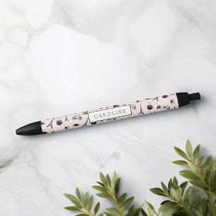 Paris Romance Personalised Black Ink Pen
