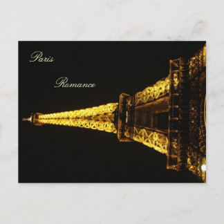 Paris Romance Postcard
