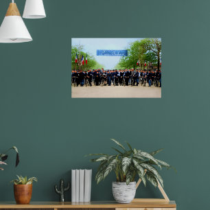 Paris-Roubaix Starting Line 1896-1897 Poster