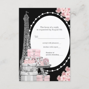 Paris RSVP Card