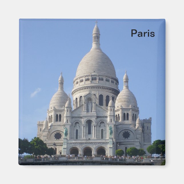 Paris - Sacr �-Coeur Basilica - Magnet (Front)