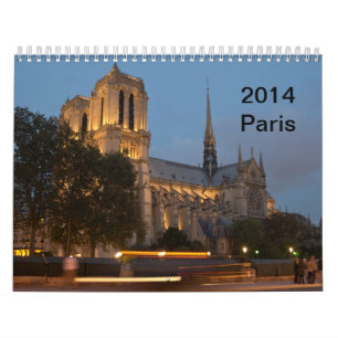 Paris - Scenes of the City Calendar