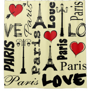 Paris Shower Curtain