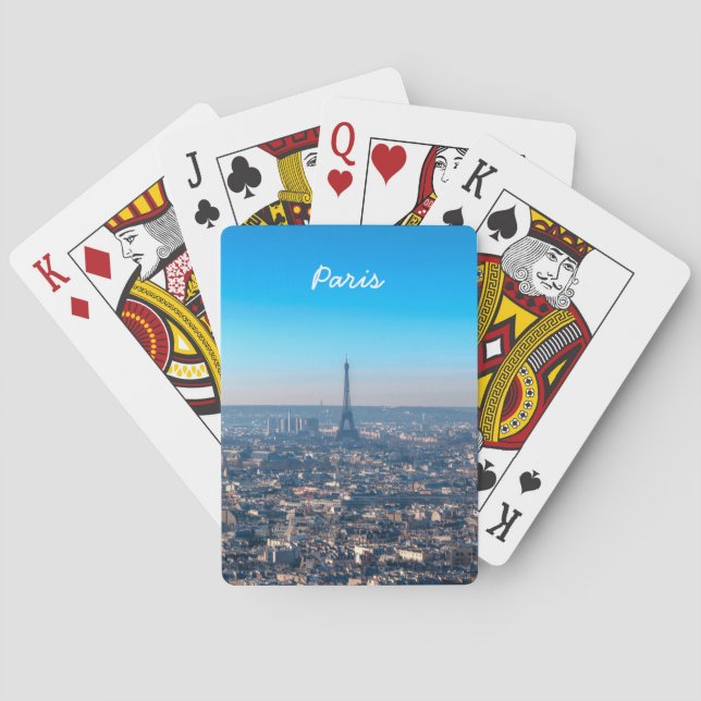 Paris Skyline Playing Cards (Back)