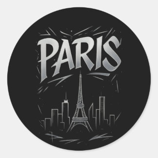 Paris Skyline Sticker