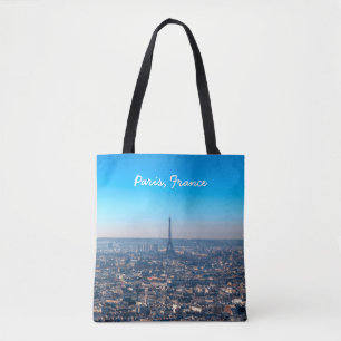 Paris Skyline Tote Bag