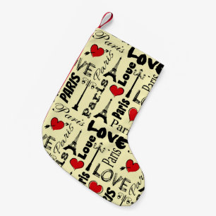 Paris Small Christmas Stocking