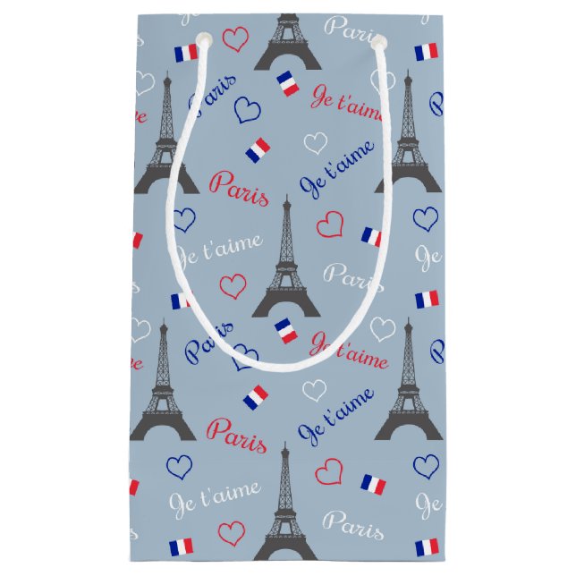 Paris Small Gift Bag (Front)