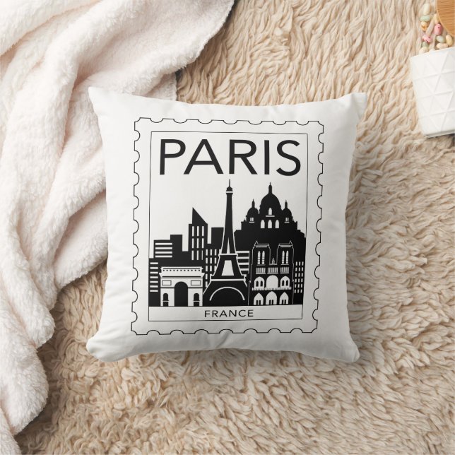 Paris souvenir cushion (Blanket)