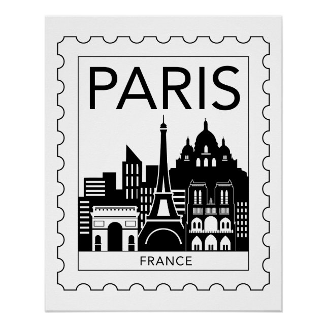 Paris souvenir poster (Front)
