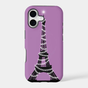 Paris Sparkles iPhone 5 Barely There purple