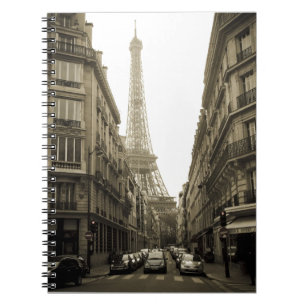 Paris Spiral Notebook