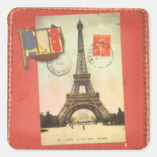 Paris Square Sticker4 Sticker