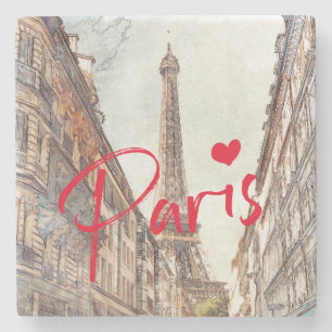 Paris Stone Coaster