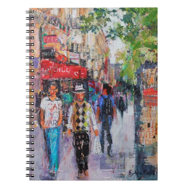 Paris Street Notebook (Front)