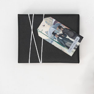 Paris Street; Rainy Day by Gustave Caillebotte Gift Tags