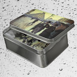 Paris Street Rainy Day by Gustave Caillebotte Jigsaw Puzzle<br><div class="desc">Paris Street, Rainy Day (aka Paris: A Rainy Day) (1877) by Gustave Caillebotte is a vintage impressionism fine art urban cityscape painting. A cobblestone street intersection near the Gare Saint-Lazare, a railroad train station in north Paris, France. People are walking in the rain holding umbrellas in the city. About the...</div>