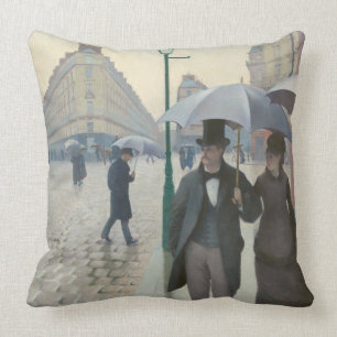 Paris Street Rainy Day Cushion
