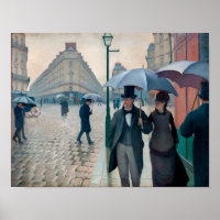 Paris Street Rainy Day | Gustave Caillebotte |