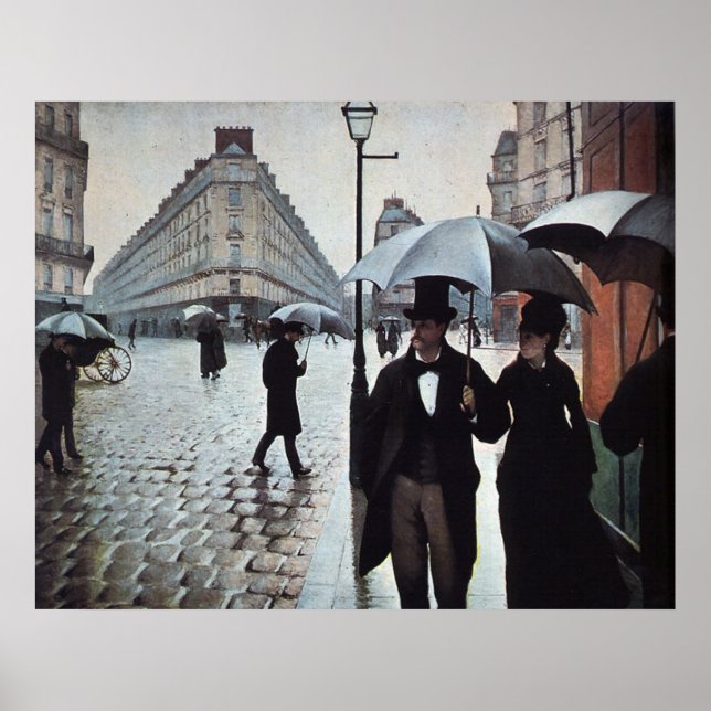 Paris Street- Rainy Weather Poster (Front)