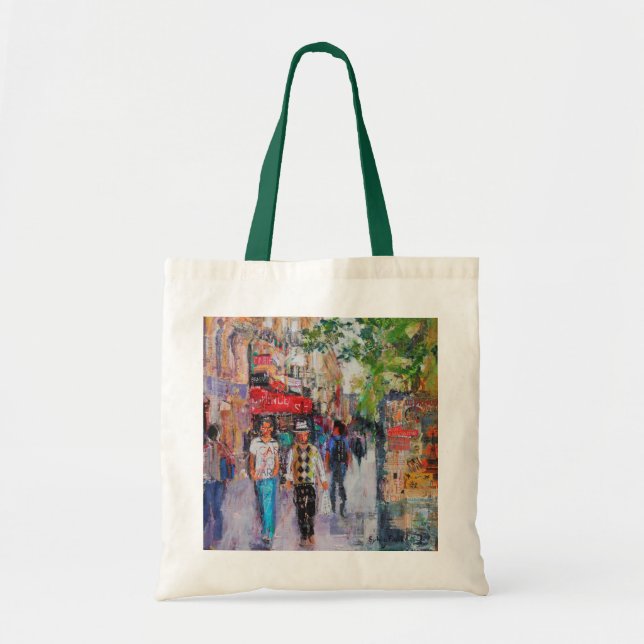 Paris Street Tote Bag (Front)