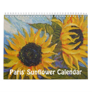 Paris' Sunflower Calendar