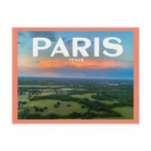 Paris (Texas) from Above