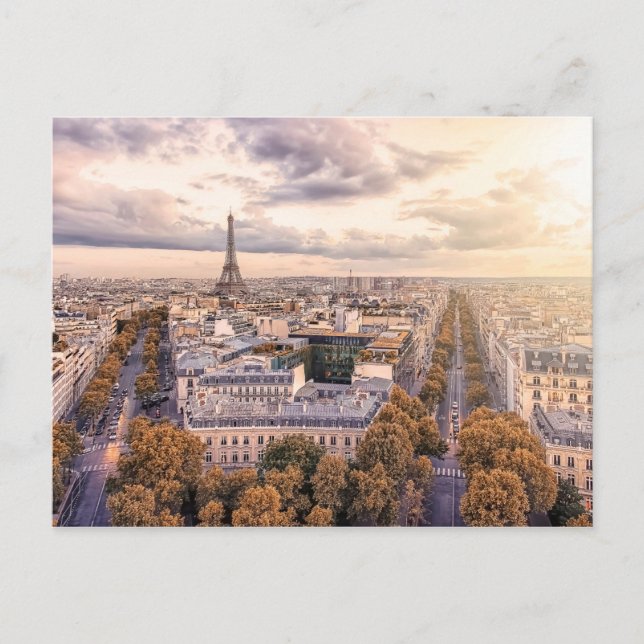 Paris, the city of lights postcard (Front)