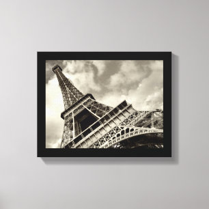 Paris, The Eiffel Tower - wrapped canvas
