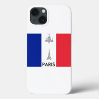 Paris Theme French Flag