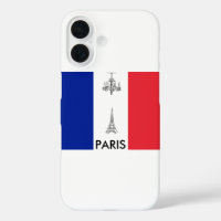 Paris Theme French Flag
