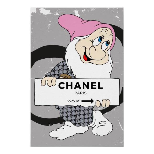 Paris This Way (Chic Dwarf Pop) Poster (Front)