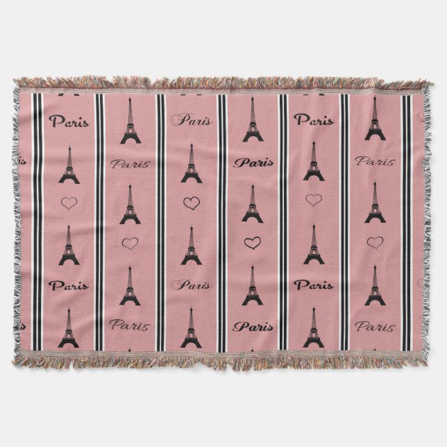 Paris Throw Blanket (Front)