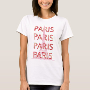 Paris Travel Art, Travel Art, Preppy, Minimalist T-Shirt