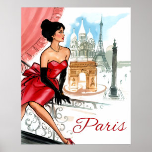 Paris Travel Poster