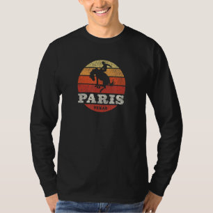 Paris TX Vintage Country Western Retro T-Shirt