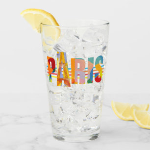 Paris (typography) glass