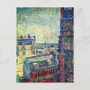 Paris, Vincent's Room Rue Lepic,Van Gogh Fine Art Postcard