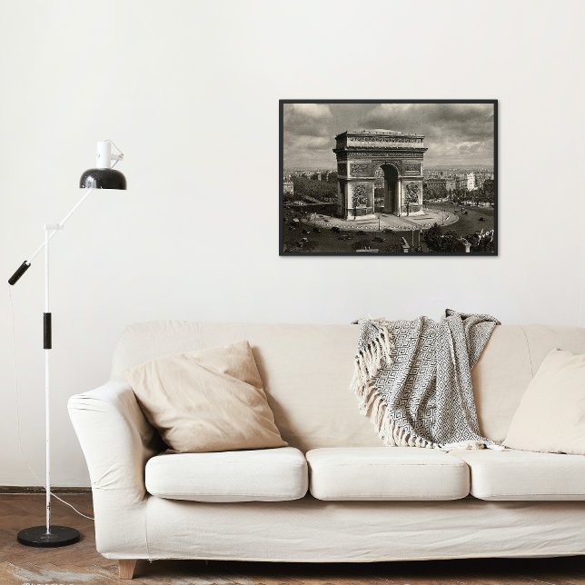 Paris vintage Arc de Triomphe 1943 Photo Print (Creator Uploaded)