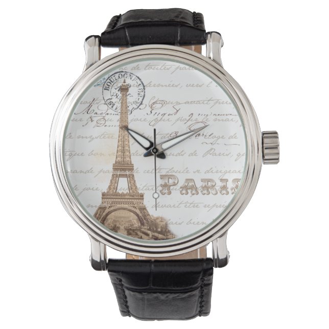 Paris Vintage French Writing Watch (Front)