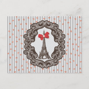 Paris Vintage Postcard