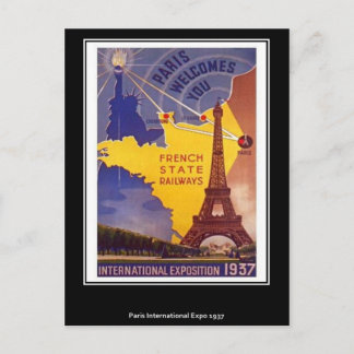 Paris Vintage Postcard