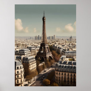 Paris vintage poster