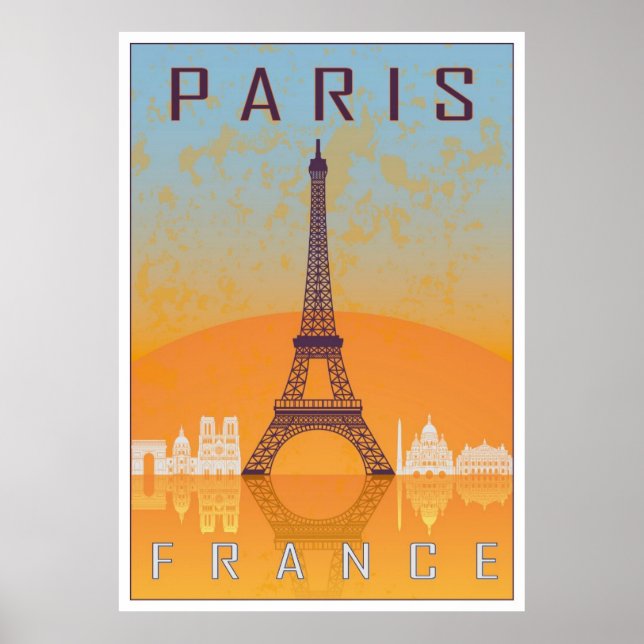 Paris vintage poster (Front)