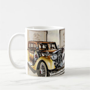 Paris vintage poster. vintage, poster, paris, old, coffee mug